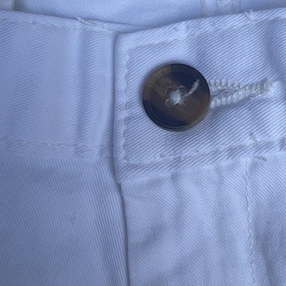 SADDLEBRED Mens 7 Inch White Twill Shorts NEW 40 - Picture 7 of 9